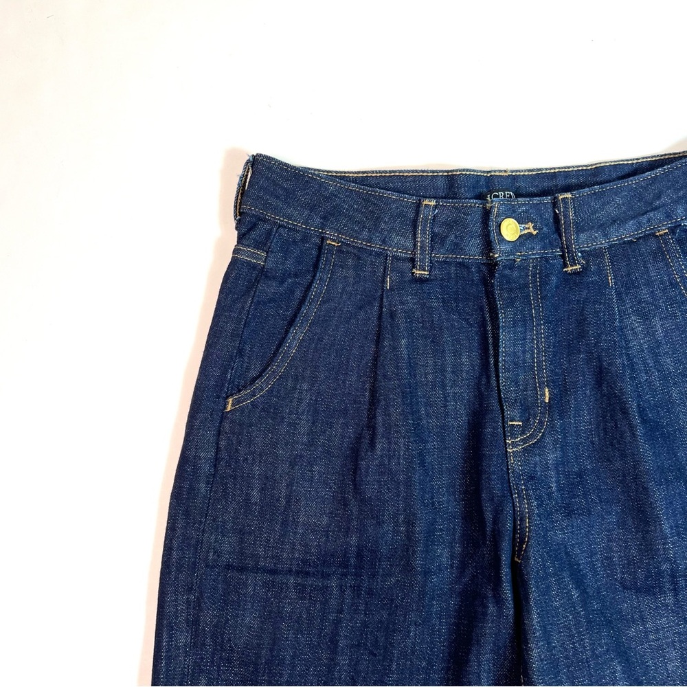 NWOT J. Crew Midlength Denim Shorts in Indigo Size 25 - Picture 10 of 11